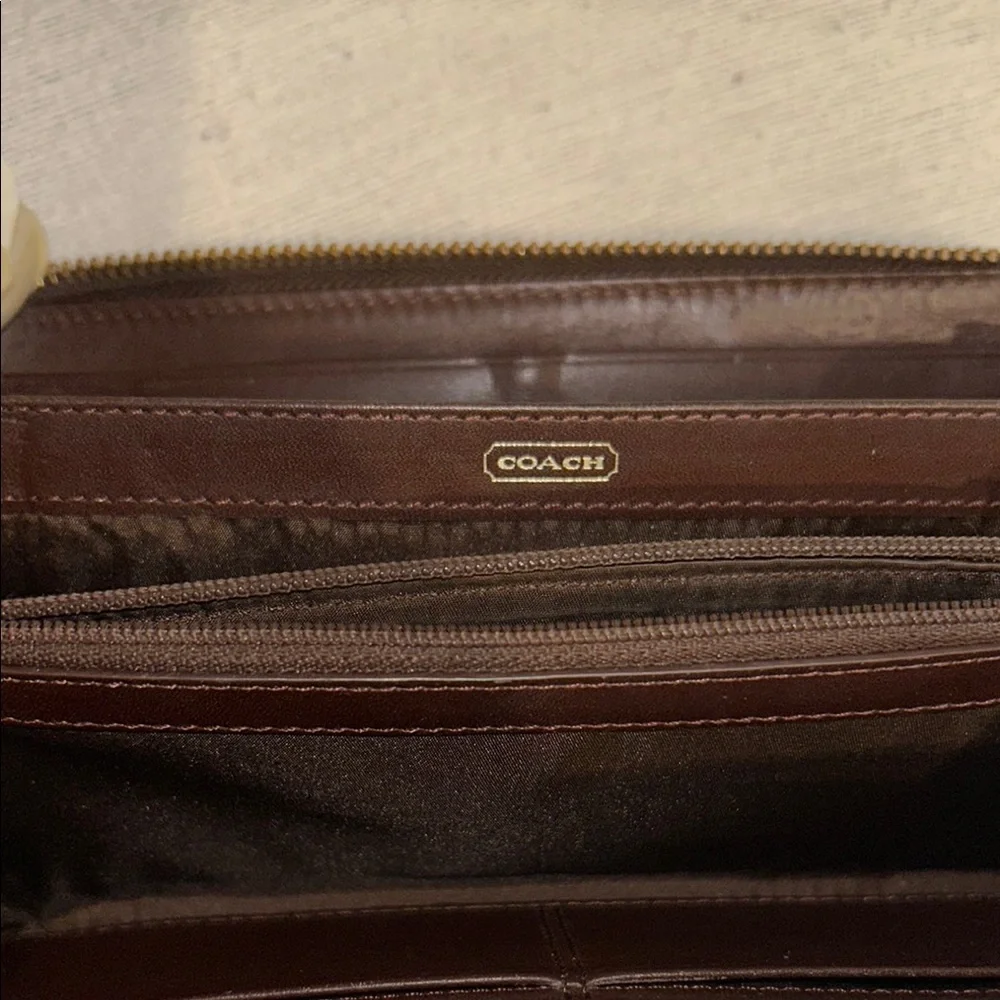 Kate Spade Brown Croc Embossed Wallet - Picture 9 of 11